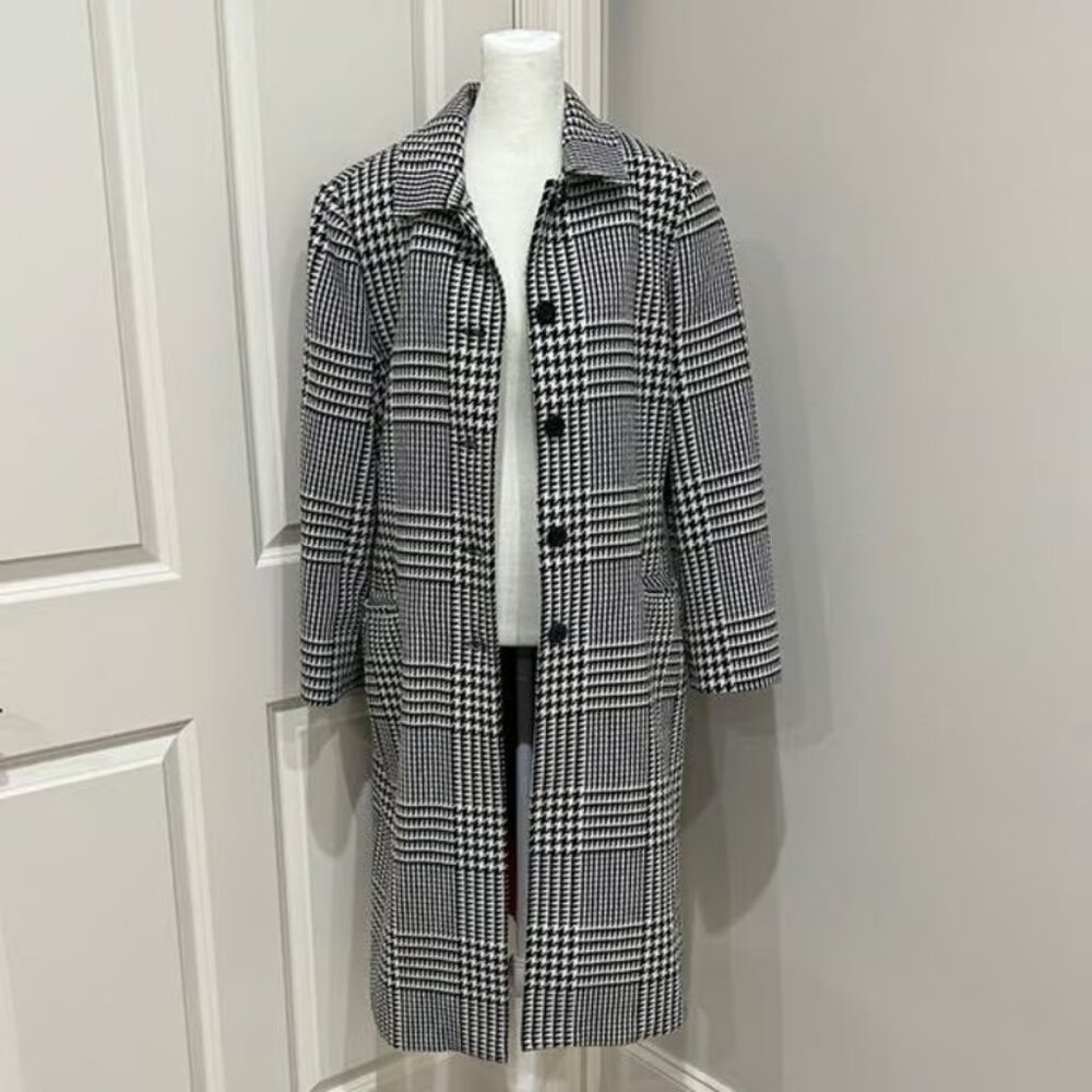 Noviello-Bloom Classic Black and White Houndstooth Woman’s Size 14